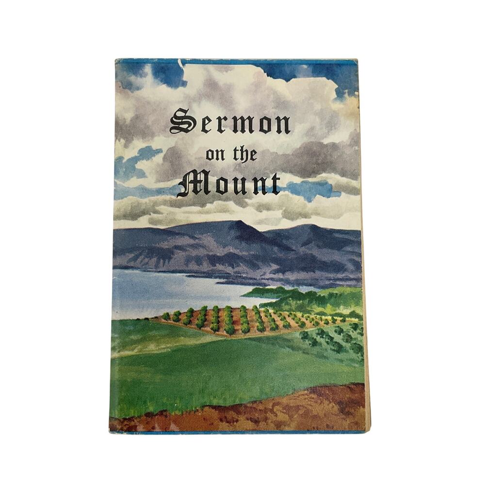 Vintage‎ 1959 Sermon On The Mount Pocket Book American Bible Society Ephemera